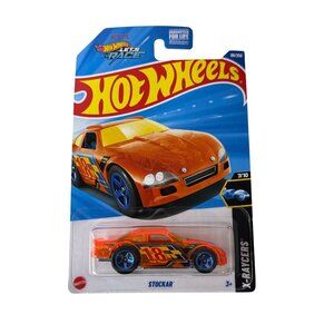Hot Wheels Stockar X-Raycers Orange Blue 18 Car 2023 Diecast 7/10